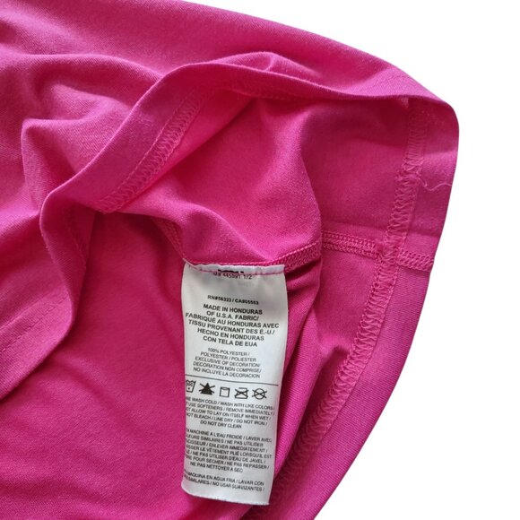 HOT PINK NIKE DRI-FIT TOP SIZE L - Picture 5 of 6